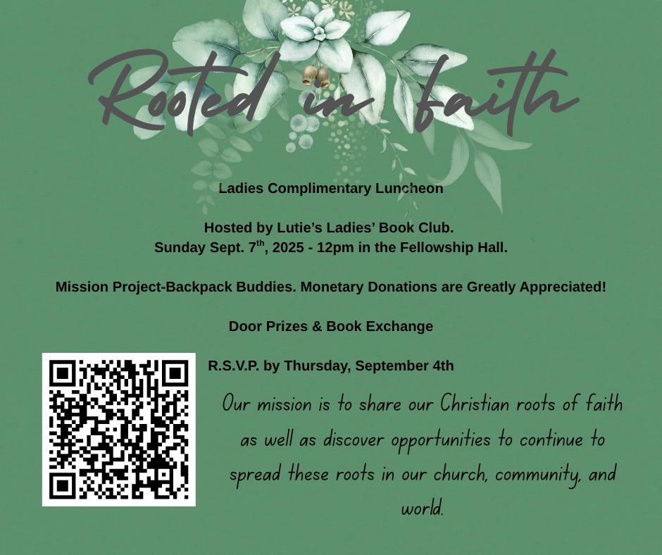 Rooted In Faith | Women’s Event