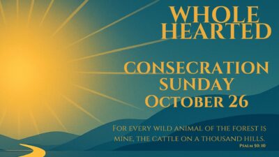 Consecration Sunday