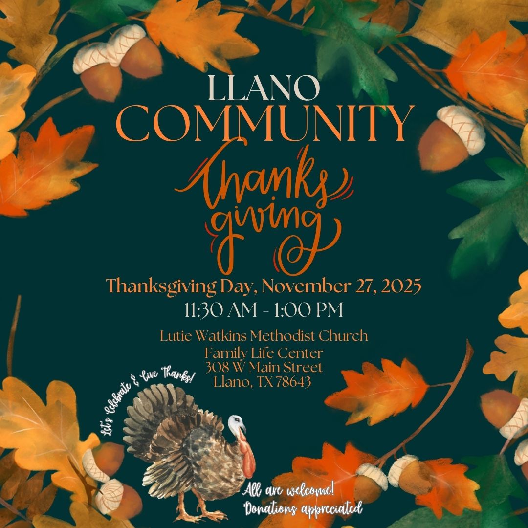 Llano Community Thanksgiving