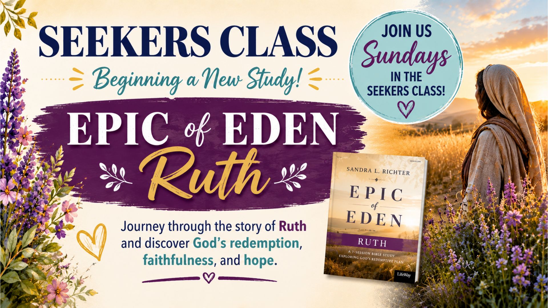 New Bible Study For Our Seekers Class